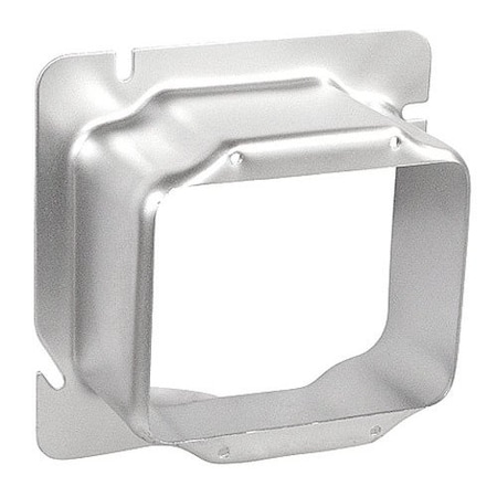 Southwire Box Cover, 2 Gang, Galvanized Steel, Ring and Raised Cover Type 62-2